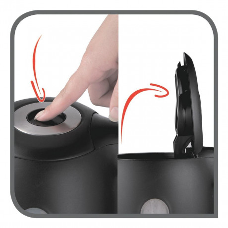 Tefal Tefal Wasserkocher KO3308 Snow, 2400 W, 1,7 Liter, 2400 Watt, mit 2 Wasserstandsanzeigen, kabellos Чайник Tefal KO3308 Snow, 2400 Вт, 1,7 л, 2400 Вт, с 2 индикаторами уровня воды, беспроводной