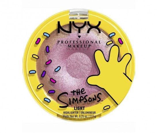 NYX Professional Makeup The Simpsons Donut Highlighter Donut Mind If I Do, хайлайтер сияющий, 7,1 г