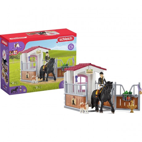 Schleich Schleich Horse Club 42437 Pferdebox mit Horse Club Tori Princess Конюшня Schleich Horse Club 42437 с Horse Club Tori Princess