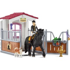 Schleich Schleich Horse Club 42437 Pferdebox mit Horse Club Tori  Princess Конюшня Schleich Horse Club 42437 с Horse Club Tori Princess