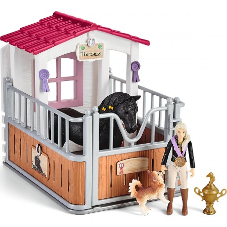 Schleich Schleich Horse Club 42437 Pferdebox mit Horse Club Tori Princess Конюшня Schleich Horse Club 42437 с Horse Club Tori Princess
