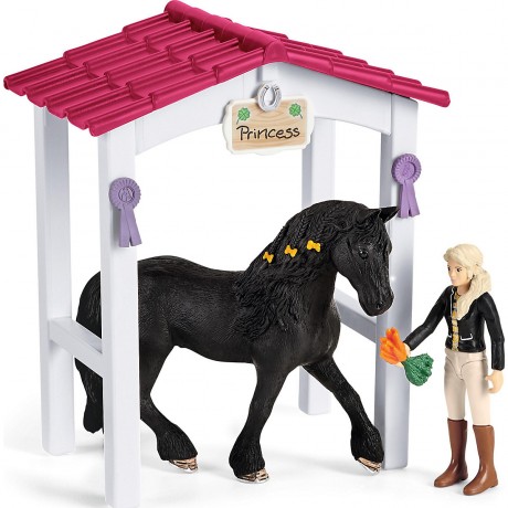 Schleich Schleich Horse Club 42437 Pferdebox mit Horse Club Tori Princess Конюшня Schleich Horse Club 42437 с Horse Club Tori Princess