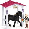 Schleich Schleich Horse Club 42437 Pferdebox mit Horse Club Tori Princess Конюшня Schleich Horse Club 42437 с Horse Club Tori Princess