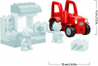 LEGO DUPLO 10468 Свинка Пеппа Конструктор Трактор и Рынок, 18 деталей, 2 фигурки, от 2 лет