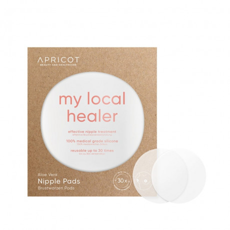 Apricot Nipple Pads with Aloe Vera Подушечки для сосков с алоэ вера