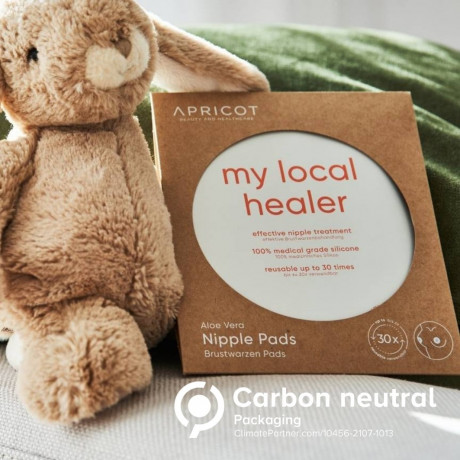 Apricot Nipple Pads with Aloe Vera Подушечки для сосков с алоэ вера