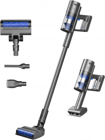 OSOTEK OSOTEK Akku-Hand-und Stielstaubsauger, 450,00 W, Beutellos, 33000PA Bodenburste mit Haarschneidefunktion Saugkraft 60 Min.Laufzeit Беспроводной ручной и стержневой пылесос OSOTEK, 450,00 Вт, без мешка, щетка для пола 33000PA с функцией стрижки вол