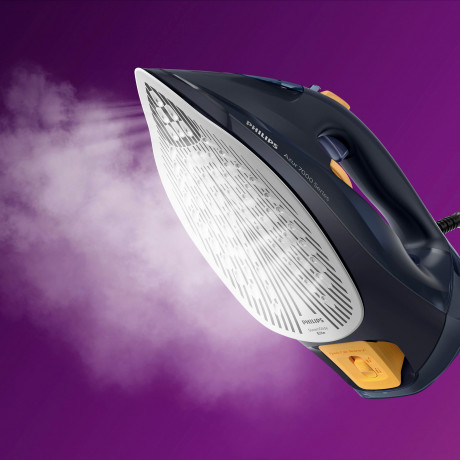 Philips Philips Dampfbugeleisen DST7060/20, 3000 W, mit 300 ml Wassertank und 55gr/Min Dauerdampf Паровой утюг Philips DST7060/20, 3000 Вт, с резервуаром для воды 300 мл и постоянной подачей пара 55 г/мин.