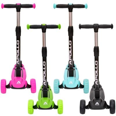 APOLLO LED Kinderscooter Kids pro 4 Светодиодный детский самокат Kids pro 4