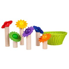 SINA®SPIELZEUG Holzspielzeug Bluten-Balancierspiel Балансирующая игра с кровотечением из деревянной игрушки