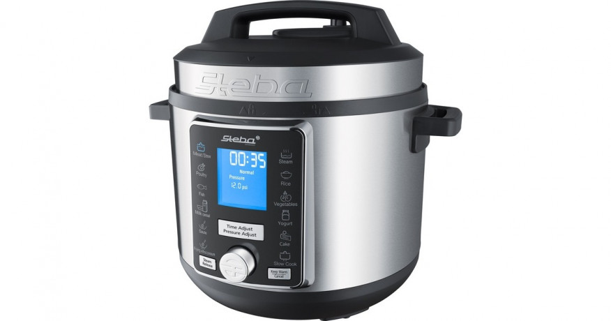 Steba Steba Multikocher/ Schnellkochtopf DD 3 Smart edelstahl/schwarz edelstahl/schwarz Мультиварка/скороварка Steba DD 3 Smart нержавеющая сталь/черный