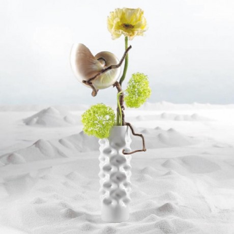 Rosenthal studio-line Rosenthal studio-line 50 Jahre studio-line Vasen 1972 - Vase Vibrations weiss glasiert 25 cm Rosenthal studio-line 50 years studio-line vases 1972 - Ваза Vibrations белая глазурь 25 см