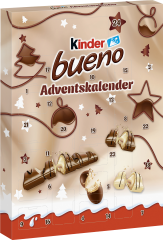 Ferrero Kinder Bueno Adventskalender 2026 181 g, Ferrero Kinder Bueno 33см х 28см Адвент-календарь 2026, 181 г, 24 сладости