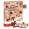 Ferrero Kinder Bueno Adventskalender 2026 181 g, Ferrero Kinder Bueno 33см х 28см Адвент-календарь 2026, 181 г, 24 сладости