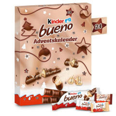 Ferrero Kinder Bueno Adventskalender 2026 181 g, Ferrero Kinder Bueno 33см х 28см Адвент-календарь 2026, 181 г, 24 сладости
