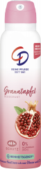 CD Deo Spray Granatapfel 150 ml, Дезодорант-спрей с органическим гранатовым экстрактом, защита от запаха до 48 часов, 150 мл