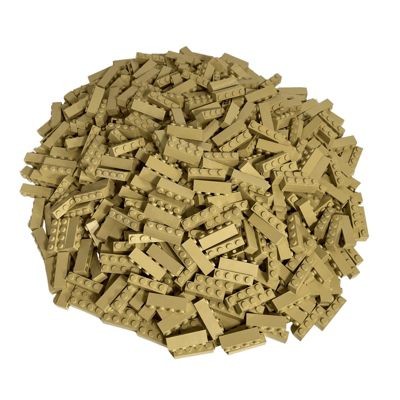LEGO LEGO 1x4 Steine Beige - 25 Stuck - Tan bricks 3010 LEGO 1x4 кирпичи бежевого цвета — 25 штук — коричневые кирпичи 3010