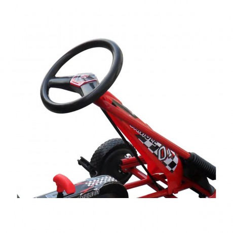 vidaXL Go Kart Rot 96 x 60 x 56 cm Kinderfahrzeug Детский транспорт Go Kart Red 96 x 60 x 56 см