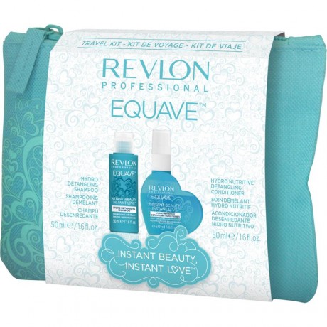 Revlon (Ревлон) Professional Equave Travel Set, Hydro Detangling Shampoo Шампунь против перхоти 50 мл + Hydro Nutritive Detangling Conditioner50 мл / 1 шт.
