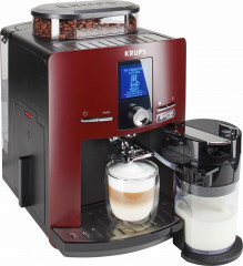 Krups Krups Kaffeevollautomat EA829G Espresseria Automatic Latt'Espress, mit kompact-LCD Display, integrierter Milchbehalter  Полностью автоматическая кофемашина Krups EA829G Espresseria Automatic Latt'Espress, с компактным ЖК-дисплем и встроенным контейн