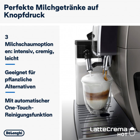 De'Longhi De'Longhi Kaffeevollautomat Dinamica Plus ECAM 380.95.TB Полностью автоматическая кофемашина De'Longhi Dinamica Plus ECAM 380.95.TB