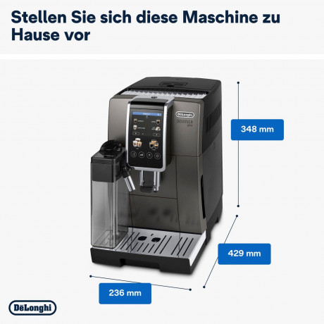 De'Longhi De'Longhi Kaffeevollautomat Dinamica Plus ECAM 380.95.TB Полностью автоматическая кофемашина De'Longhi Dinamica Plus ECAM 380.95.TB