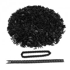 LEGO LEGO 500 kleine Kettenglieder Schwarz - Kette 3711 LEGO 500 Маленькие звенья цепи, черные — цепь 3711