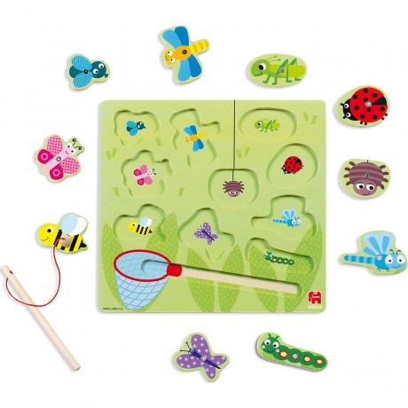 Goula Magnetisches Insektenspiel Игра с магнитными насекомыми