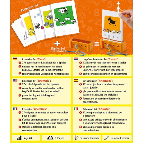 Haba LogiCASE Extension Set – Tiere Набор расширений LogiCASE — животные