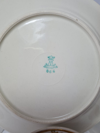 Bavaria Винтажная чайная пара "Букет полевых цветов" с позолоченным узором, Германия, 1960-70гг.