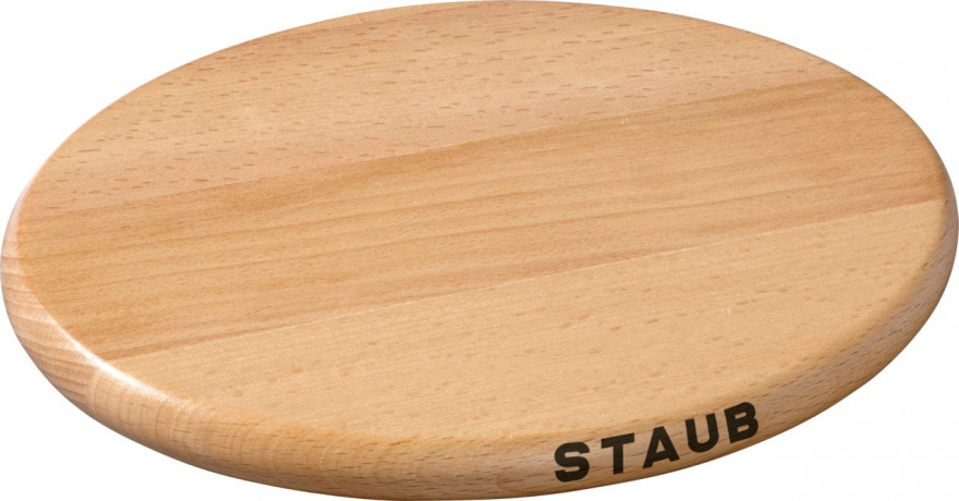 Staub Staub Magnetischer Topfuntersetzer buche Магнитная подставка для пыли
