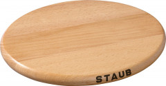 Staub Staub Magnetischer Topfuntersetzer buche Магнитная подставка для пыли