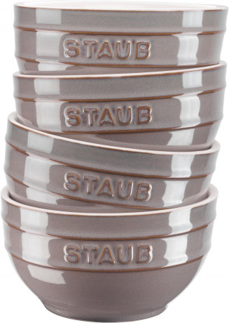 Staub Staub Schucsselset 4-tlg. grau Набор пылесборников 4 шт.