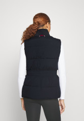 Tommy Hilfiger SORONA BALL WAISTED PUFF VEST Waistcoat desert sky ЖИЛЕТ SORONA BALL WAISTED PUFF Жилет небо пустыни