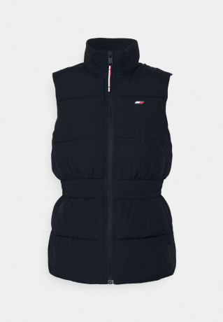 Tommy Hilfiger SORONA BALL WAISTED PUFF VEST Waistcoat desert sky ЖИЛЕТ SORONA BALL WAISTED PUFF Жилет небо пустыни