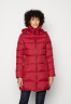 Tommy Hilfiger GLOBAL STRIPE COAT Down coat rouge GLOBAL STRIPE COAT Пуховик румяна
