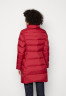 Tommy Hilfiger GLOBAL STRIPE COAT Down coat rouge GLOBAL STRIPE COAT Пуховик румяна
