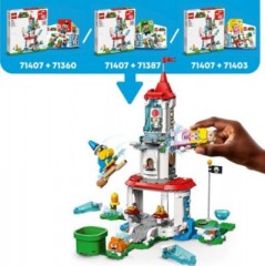 LEGO LEGO Super Mario 71407 Katzen-Peach-Anzug und Eisturm – Erweiterungsset LEGO Super Mario 71407 Костюм кота Персика и дополнительный набор «Ледяная башня»