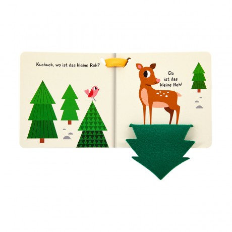 Coppenrath Verlag Mein Filz-Fuhlbuch fur den Buggy: Kuckuck Моя войлочная книжка для багги: Kuckuck