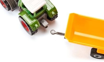 SIKU SIKU Super 1605 Fendt mit Krampe Muldenkipper SIKU Super 1605 Fendt с самосвалом Krampe