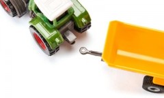 SIKU SIKU Super 1605 Fendt mit Krampe Muldenkipper SIKU Super 1605 Fendt с самосвалом Krampe