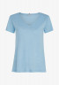 Tommy Hilfiger SLUB V-NECK Basic T-shirt vessel blue SLUB V-NECK Базовая футболка сосуд синий