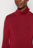 Tommy Hilfiger SLIM ROLL NECK  Long sleeved top rouge SLIM ROLL NECK Топ с длинными рукавами румяна