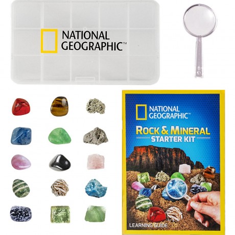 National Geographic National Geographic Entdeckerset: Steine und Mineralien Набор National Geographic Discovery: горные породы и минералы