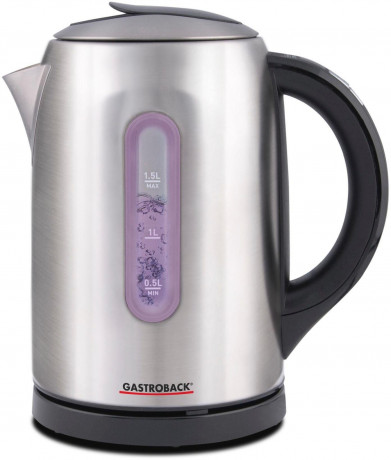 Gastroback Gastroback Wasserkocher 42427, 1,5 l, 2400 W  Чайник гастробэк 42427, 1,5 л, 2400 Вт