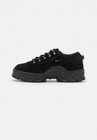 Nike Sportswear LAHAR Sneaker low black/dark smoke grey/orange ЛАХАР низкие кроссовки женские черный/темно-серый/оранжевый
