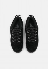 Nike Sportswear LAHAR Sneaker low black/dark smoke grey/orange ЛАХАР низкие кроссовки женские черный/темно-серый/оранжевый