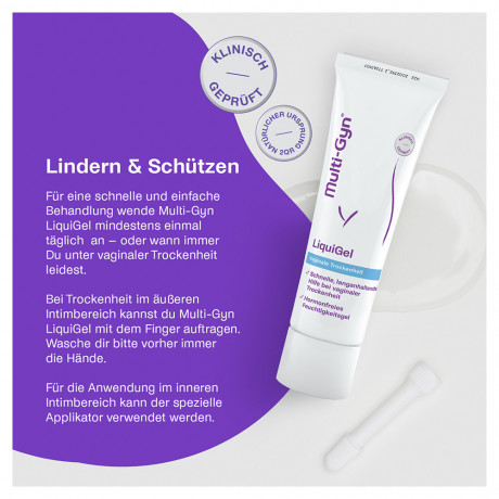 Multi-gyn LiquiGel 3stk Мулти-гин Ликвигель Средство для интимной гигиены, 3шт х 50 мл, Нидерланды