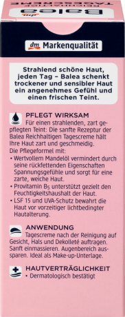 Balea (Балеа) Tagespflege reichhaltige Tagescreme Дневной крем , 50 мл