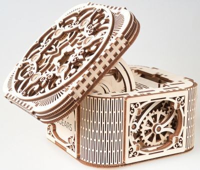 UGEARS Modellbausatz SCHATZTRUHE Сундук с сокровищами